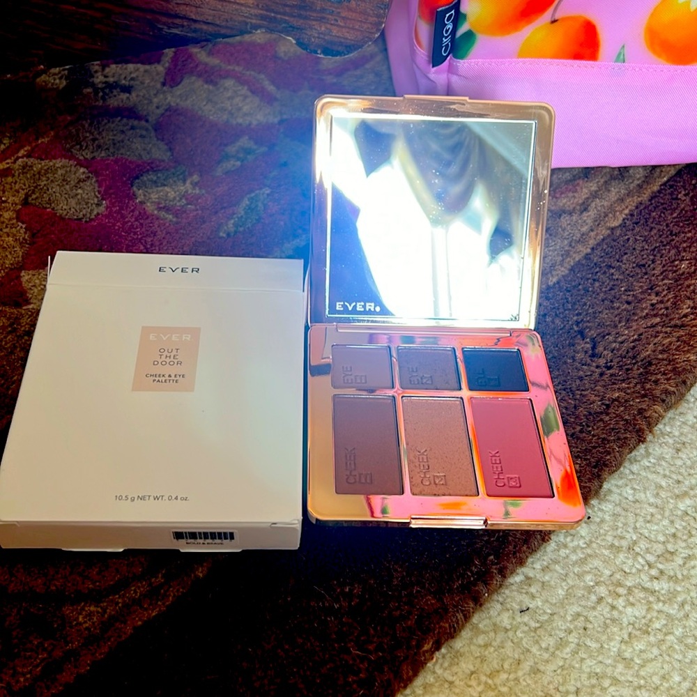 Ever out the door, cheek and eye palette